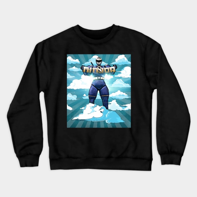 Ninjor Crewneck Sweatshirt by creativespero